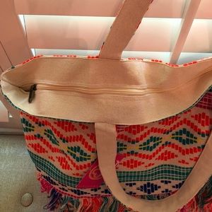 Summer beach tote